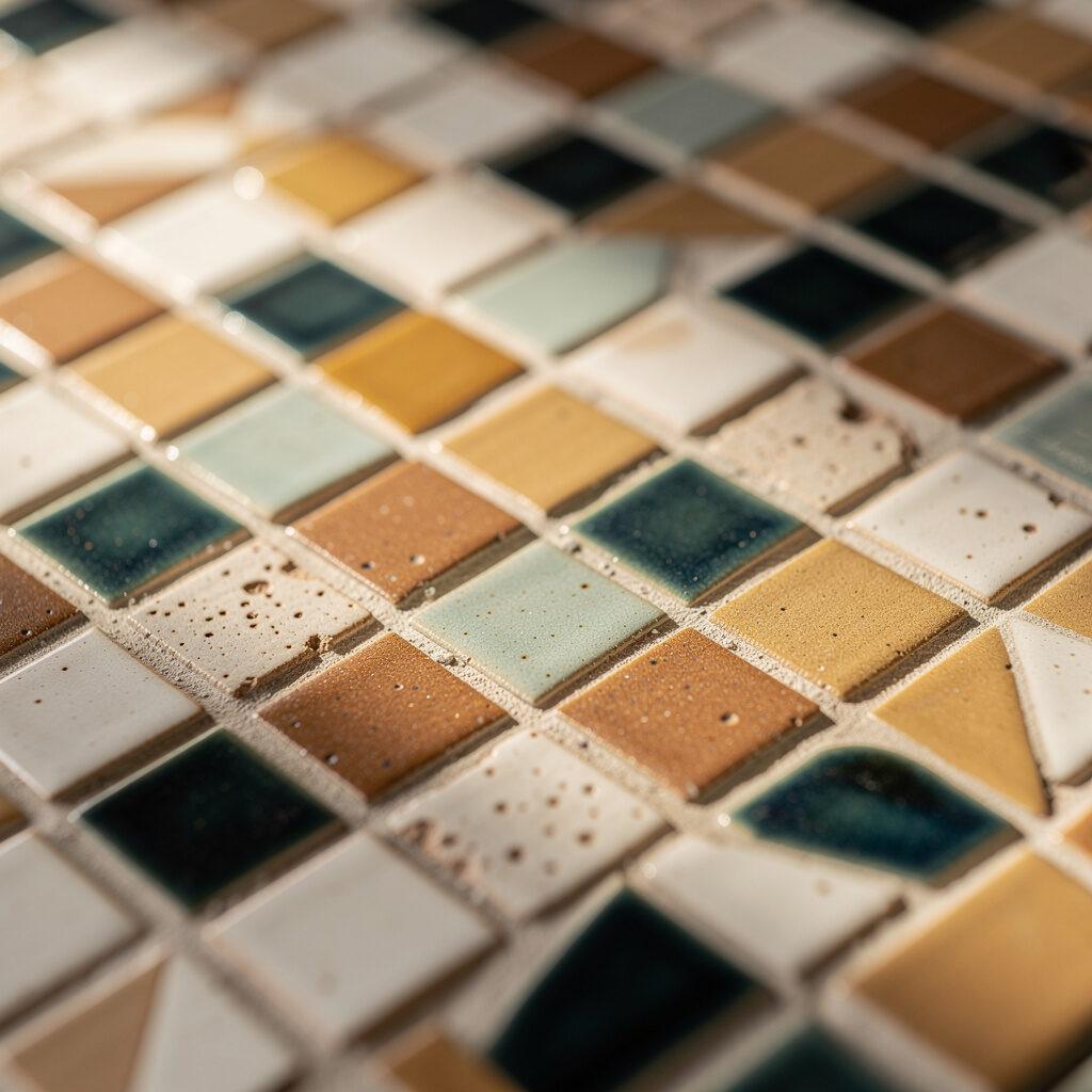 Intensierung von Technischen Dekoren mit Mosaikfliesen