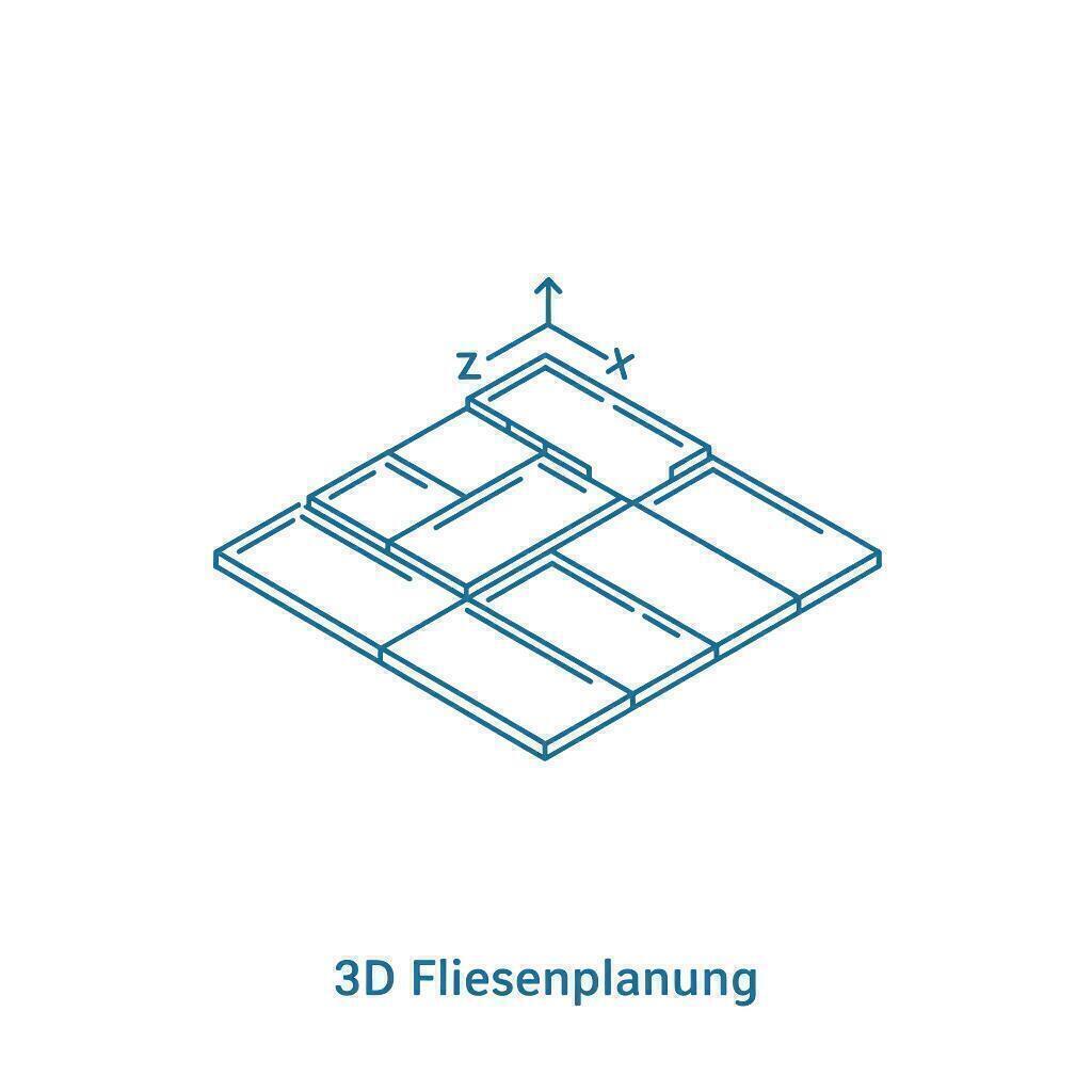 3D-Planung von Fliesenverlegungen